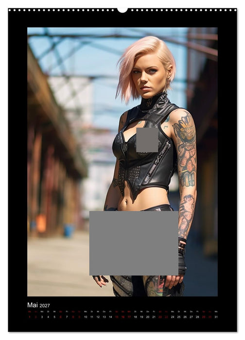 Cybergirls (CALVENDO Wandkalender 2027)