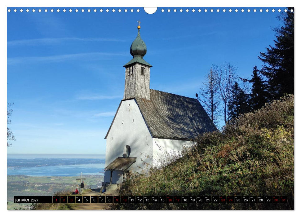 Bons baisers du Chiemsee (CALVENDO Calendrier mensuel 2027)