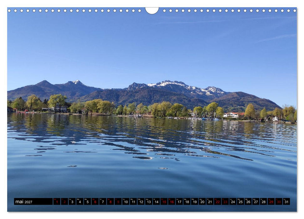 Bons baisers du Chiemsee (CALVENDO Calendrier mensuel 2027)
