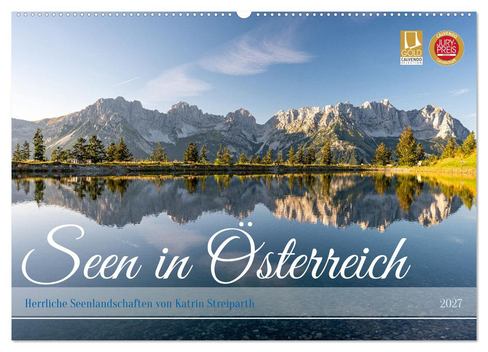 Seen in Österreich (CALVENDO Wandkalender 2027)