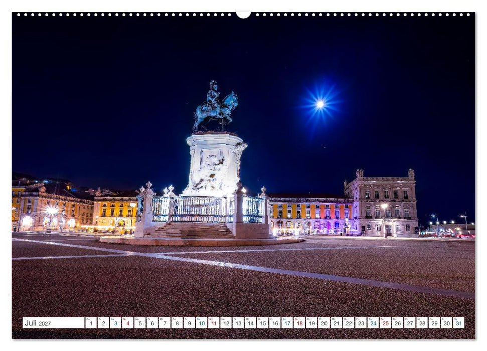Eine Stadt voller Charme - Lissabon (CALVENDO Premium Wandkalender 2027)