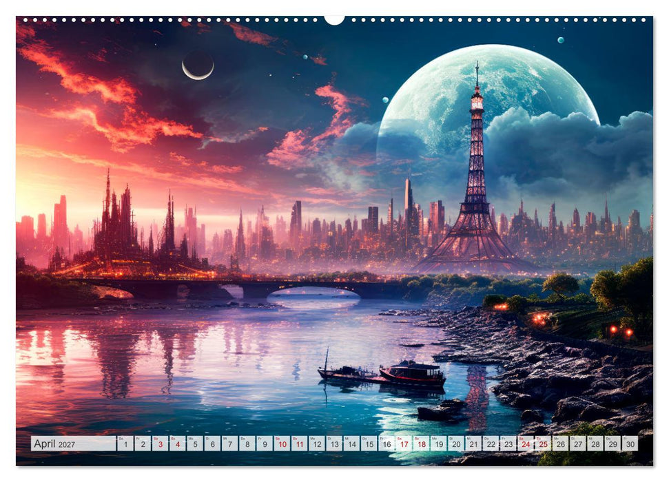 SCIENCE-FICTION Leben auf fernen Planeten (CALVENDO Premium Wandkalender 2027)