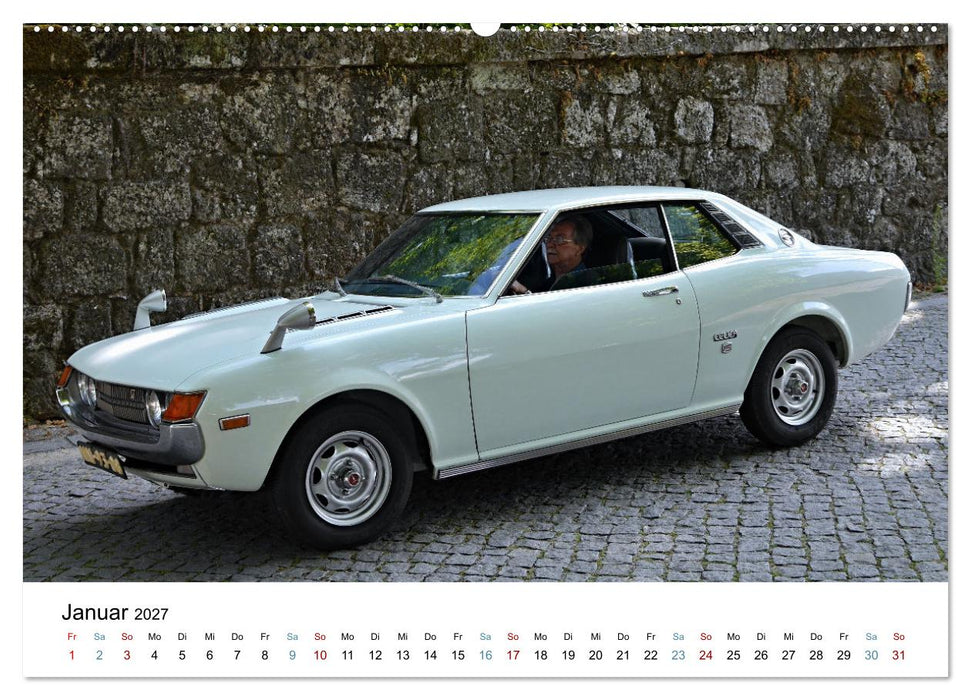 Autos der 70er (CALVENDO Wandkalender 2027)