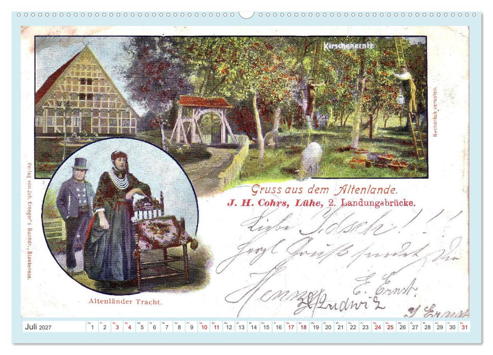 Gruss aus dem Altenlande (CALVENDO Premium Wandkalender 2027)