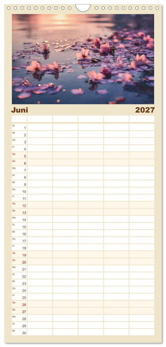 Japanische Kirschblüte (CALVENDO Familienplaner 2027)
