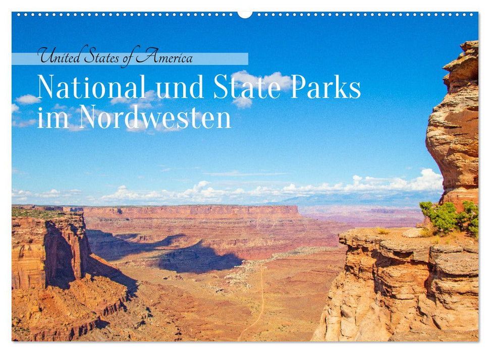 USA - National und State Parks im Nordwesten (CALVENDO Wandkalender 2027)