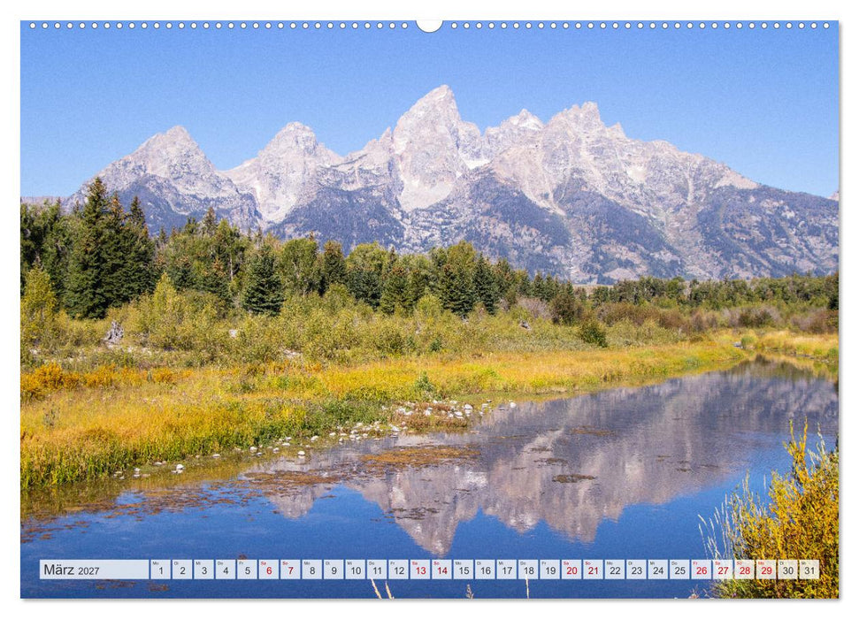 USA - National und State Parks im Nordwesten (CALVENDO Wandkalender 2027)
