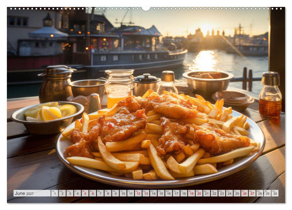 STREET FOOD Impressions around the world (CALVENDO Monthly Calendar 2027)