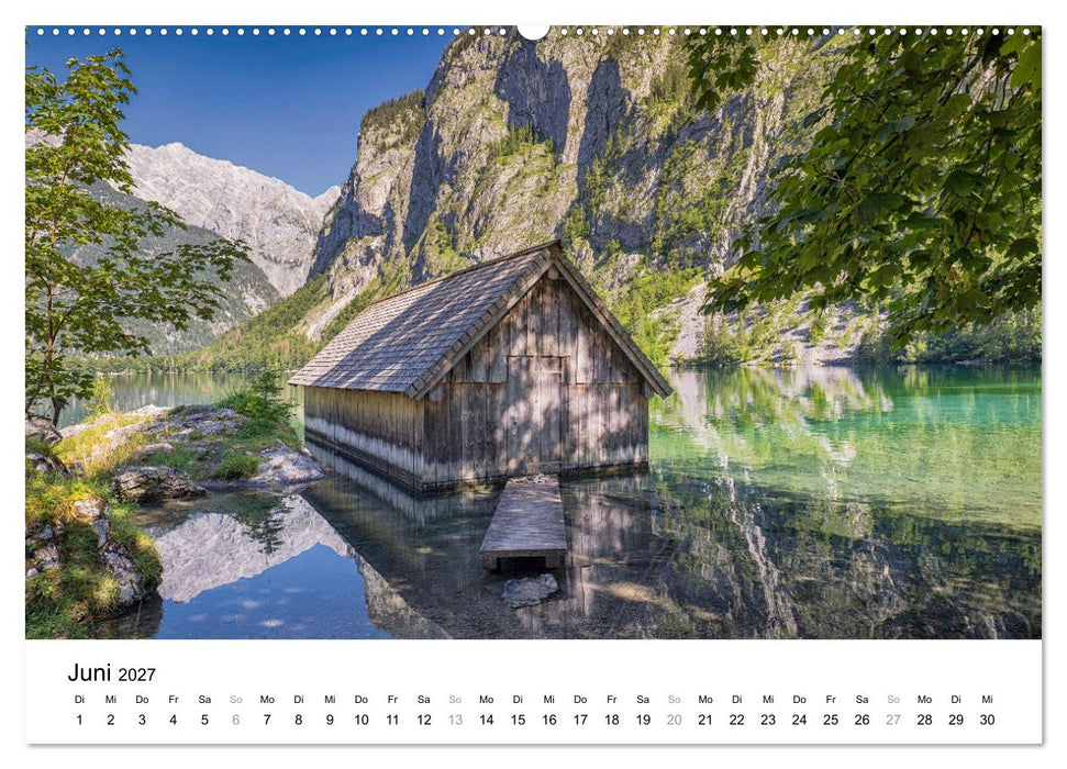 Berchtesgadener Land - Wanderhighlights in Bayern (CALVENDO Wandkalender 2027)