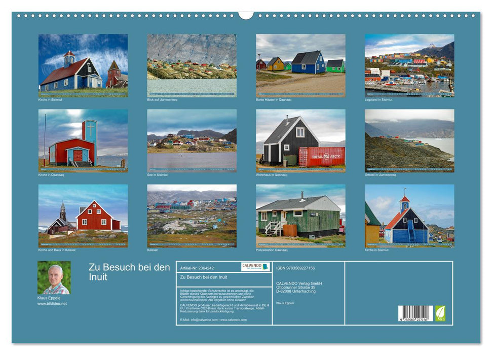 Zu Besuch bei den Inuit (CALVENDO Wandkalender 2027)