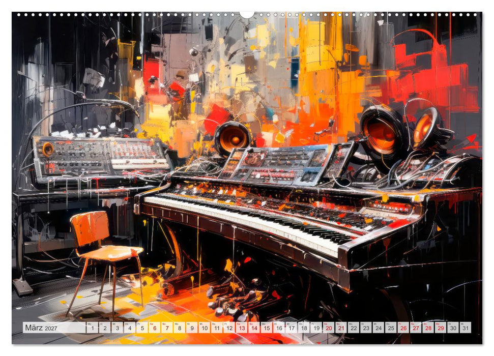ROCK Spüre die grenzenlose Power (CALVENDO Wandkalender 2027)