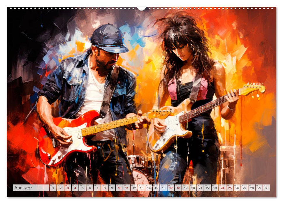 ROCK Spüre die grenzenlose Power (CALVENDO Wandkalender 2027)