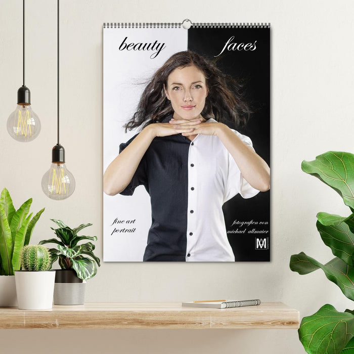 beauty faces - fotografien von michael allmaier (CALVENDO Wandkalender 2027)