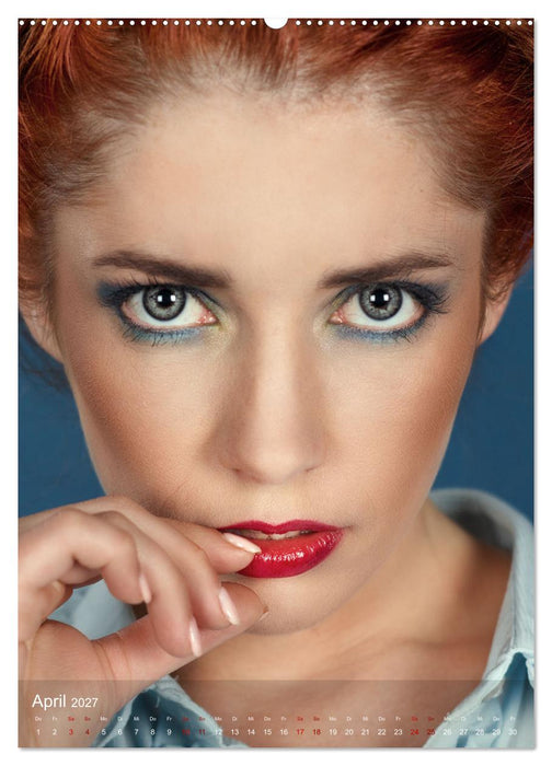 beauty faces - fotografien von michael allmaier (CALVENDO Wandkalender 2027)