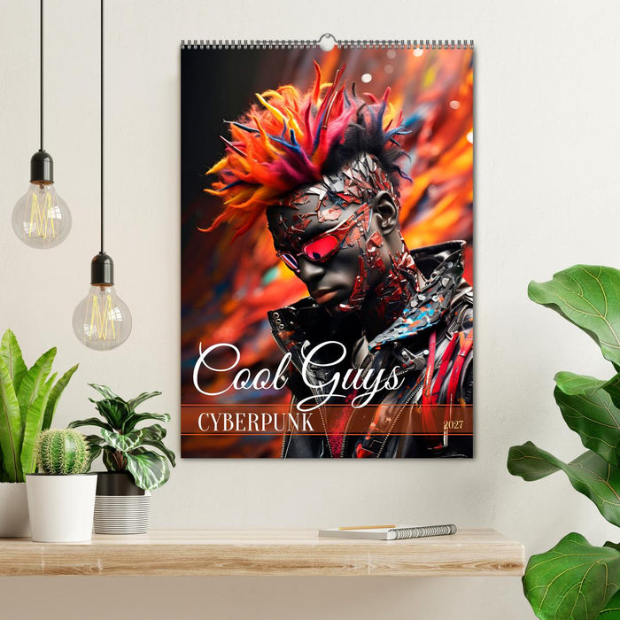 CYBERPUNK Cool guys (CALVENDO Monthly Calendar 2027)