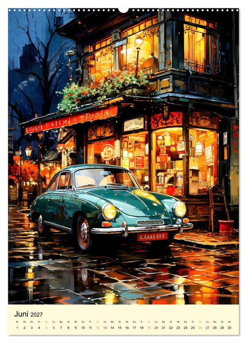 Nostalgic Cars der Traum (CALVENDO Premium Wandkalender 2027)