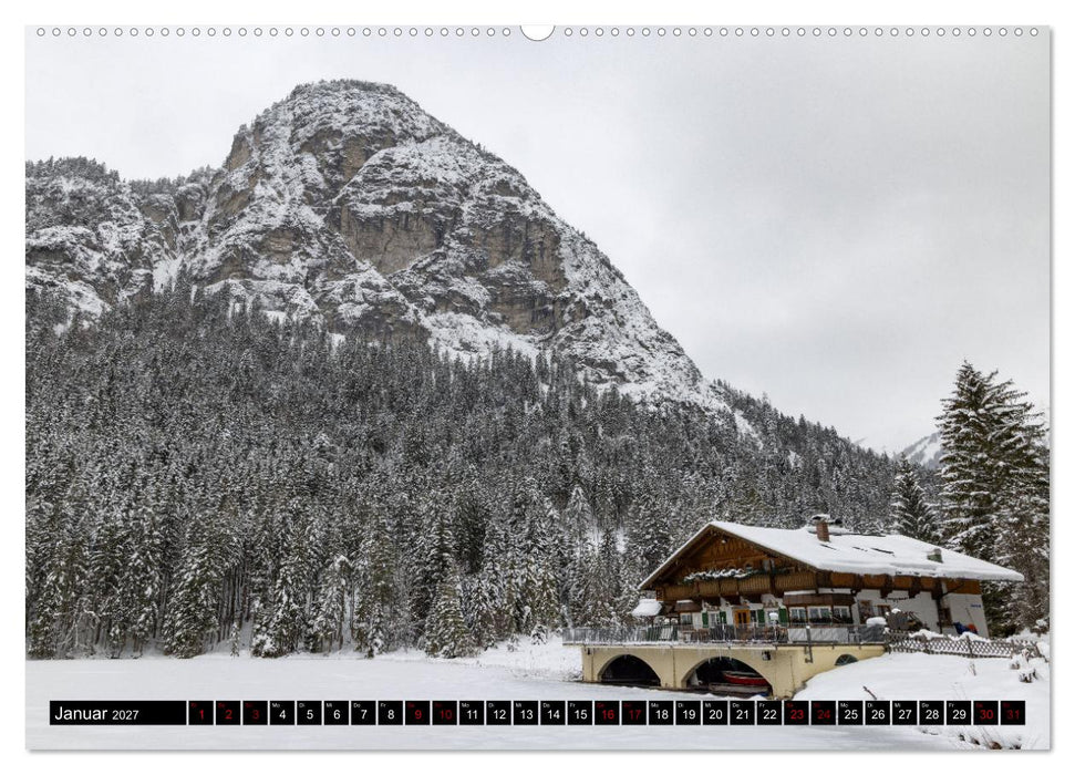 Seen im Werdenfelser Land (CALVENDO Wandkalender 2027)
