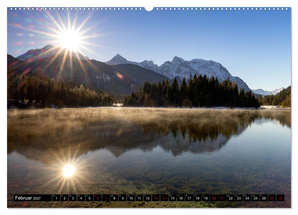 Seen im Werdenfelser Land (CALVENDO Wandkalender 2027)
