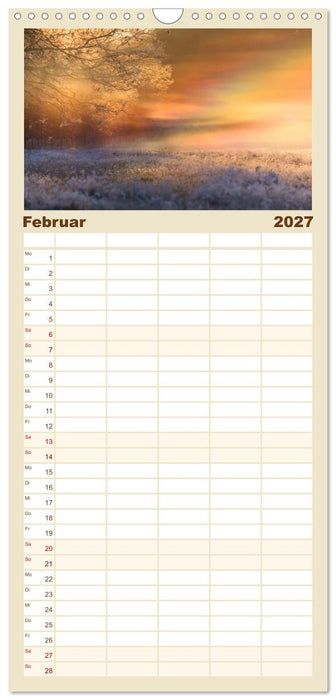 Mystische Momente in Mecklenburg-Vorpommern (CALVENDO Familienplaner 2027)