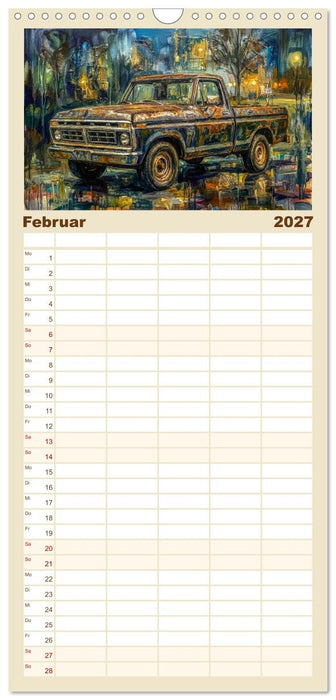 Patina und PS (CALVENDO Familienplaner 2027)