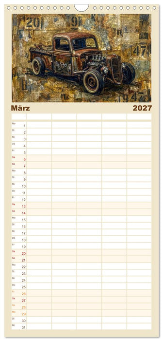 Patina und PS (CALVENDO Familienplaner 2027)