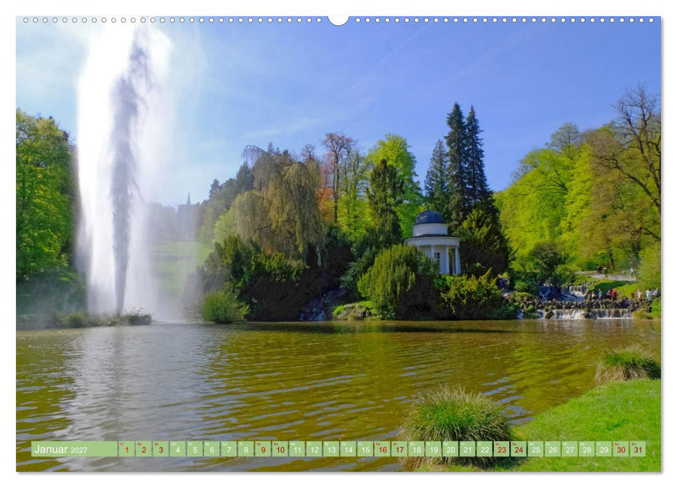 Bad Wilhelmshöhe Bergpark und Wasserspiele (CALVENDO Wandkalender 2027)
