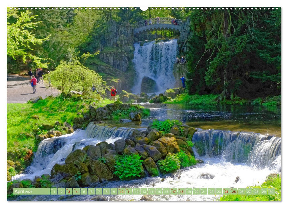 Bad Wilhelmshöhe Bergpark und Wasserspiele (CALVENDO Wandkalender 2027)