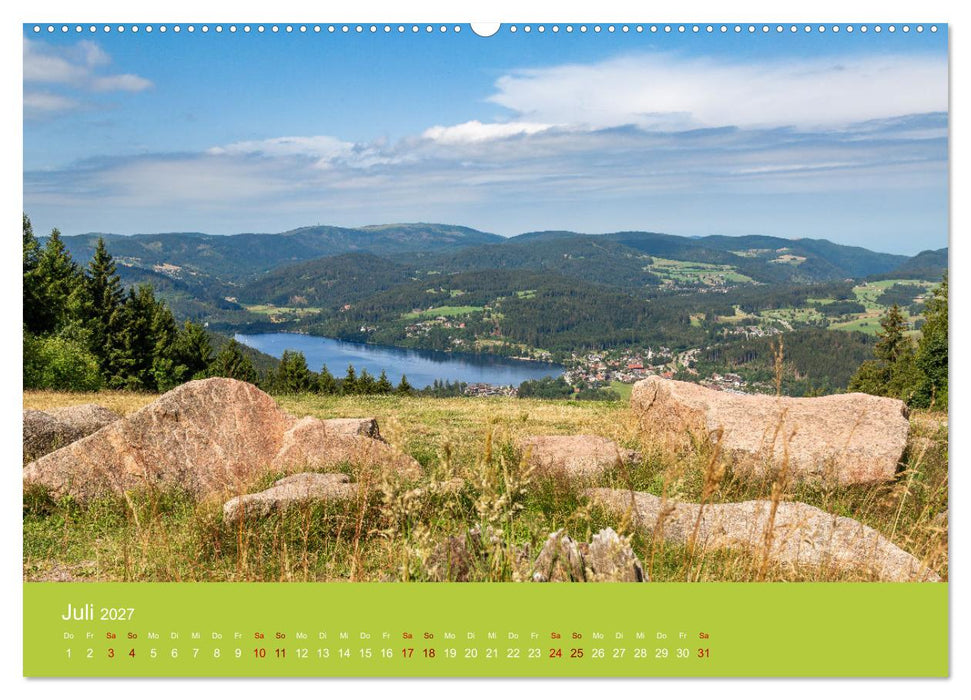 Hochschwarzwald - Traumhafte Landschaften im Schwarzwald (CALVENDO Premium Wandkalender 2027)