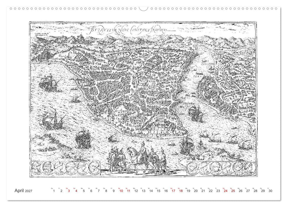 Istanbul - Hauptstadt des osmanischen Reiches seit 1453 (CALVENDO Premium Wandkalender 2027)