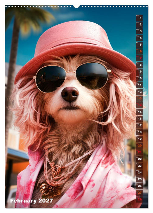 Stylish Dogs (CALVENDO Premium-Calendar 2027)
