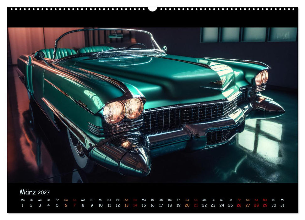 Surreale Oldtimer (CALVENDO Wandkalender 2027)