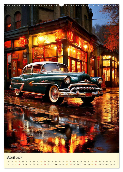 Nostalgic Cars der Traum (CALVENDO Wandkalender 2027)