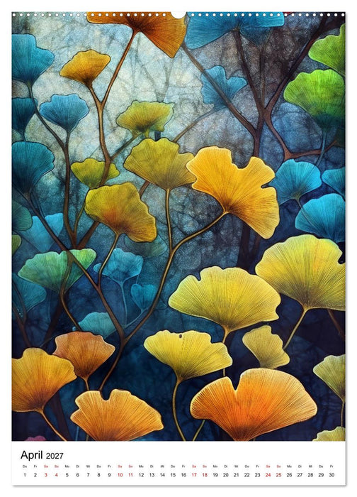 Ginkgo Biloba Schönheit (CALVENDO Wandkalender 2027)