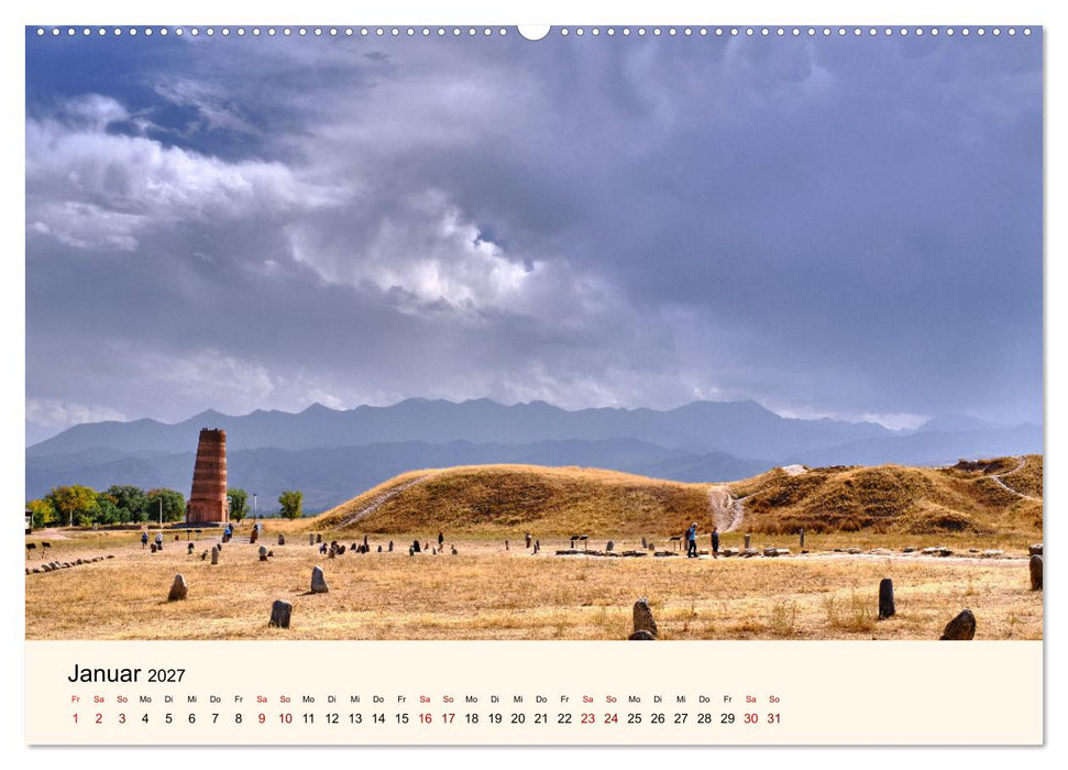 Kirgistan - Traumhafte Landschaften (CALVENDO Premium Wandkalender 2027)