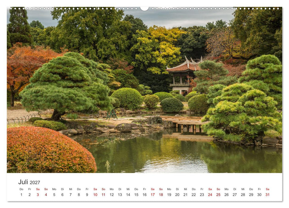 Japanischer Herbst und Laub (CALVENDO Premium Wandkalender 2027)