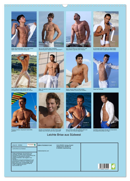 Leichte Brise aus Südwest (CALVENDO Wandkalender 2027)