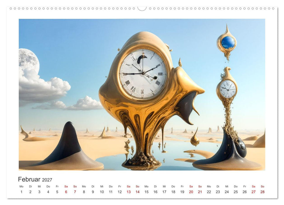 Zeit ist abstrakt (CALVENDO Premium Wandkalender 2027)