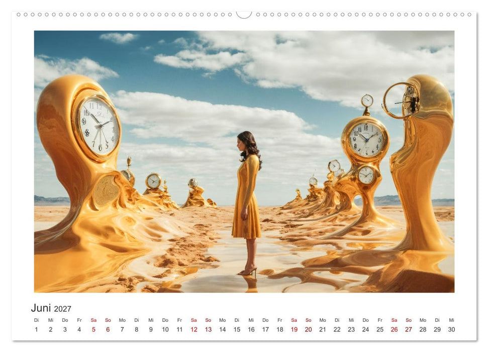 Zeit ist abstrakt (CALVENDO Premium Wandkalender 2027)