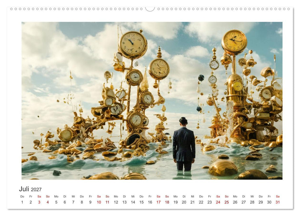 Zeit ist abstrakt (CALVENDO Premium Wandkalender 2027)