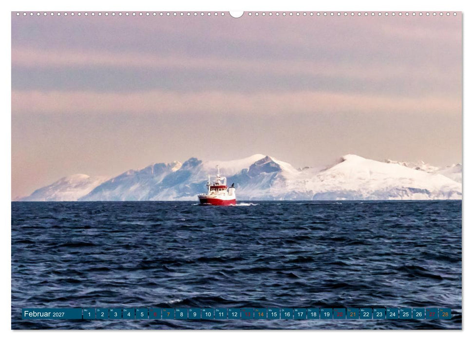 Von Tromsö nach Sommaroy - Winter in Norwegen (CALVENDO Wandkalender 2027)