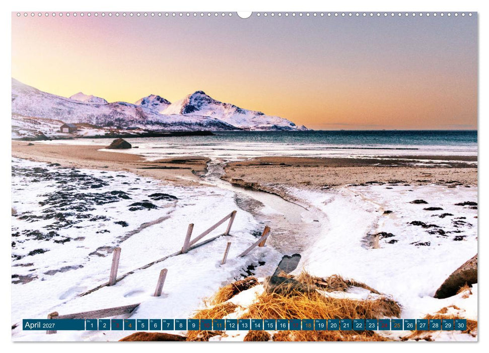 Von Tromsö nach Sommaroy - Winter in Norwegen (CALVENDO Wandkalender 2027)