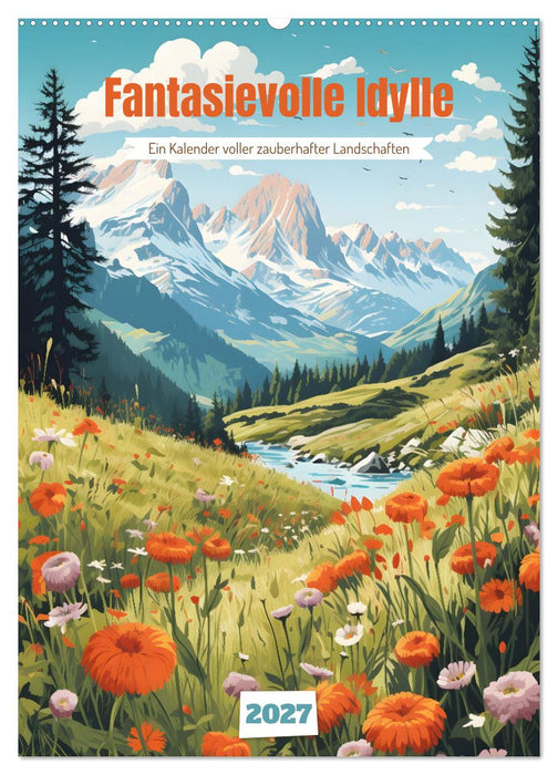 Fantasievolle Idylle (CALVENDO Wandkalender 2027)