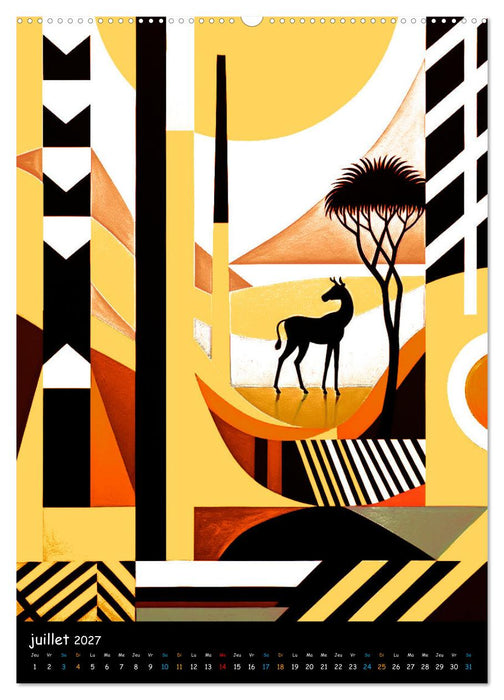 L'esprit africain (CALVENDO Calendrier supérieur 2027)