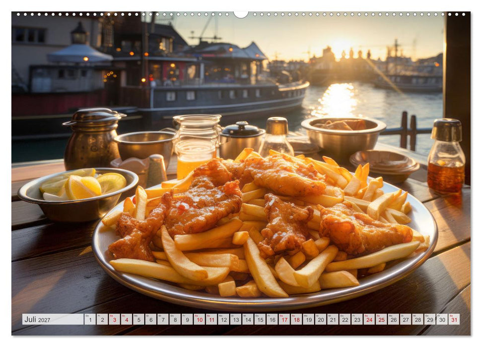 STREET FOOD Genuss International (CALVENDO Premium Wandkalender 2027)