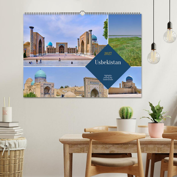 Zentralasien - Entlang der alten Seidenstraße (CALVENDO Wandkalender 2027)