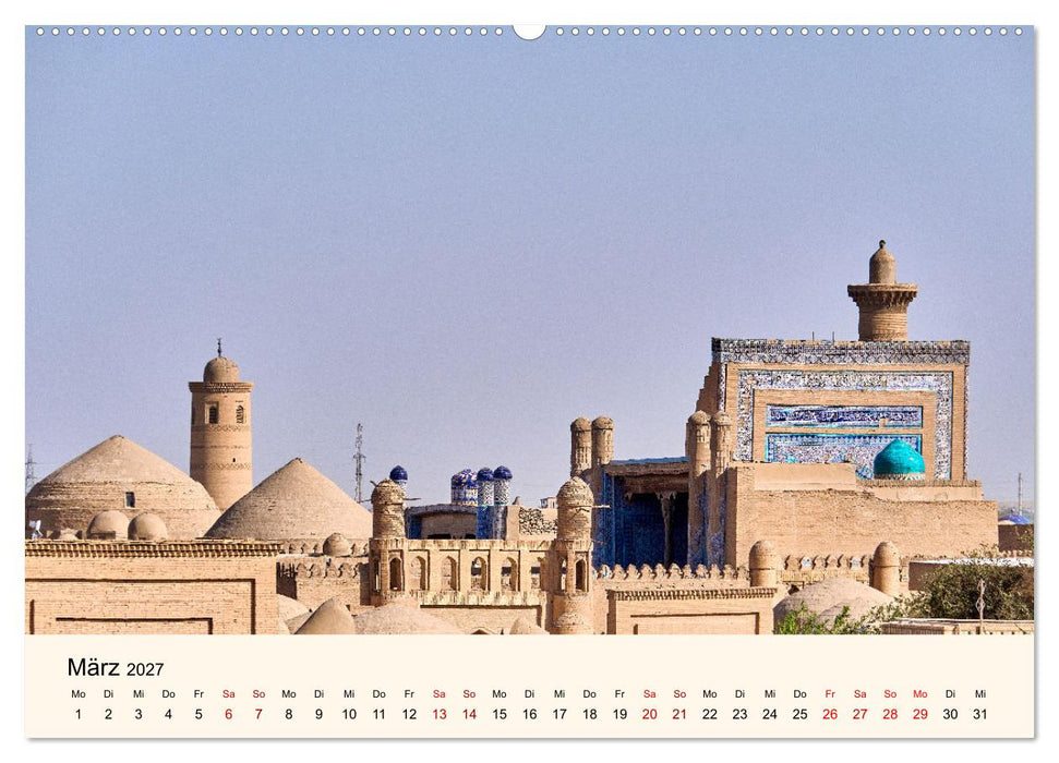 Zentralasien - Entlang der alten Seidenstraße (CALVENDO Wandkalender 2027)