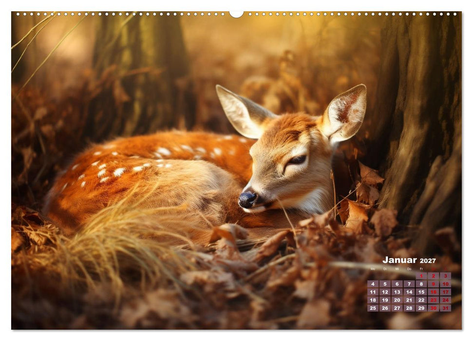 Wenn sie schlafen... (CALVENDO Wandkalender 2027)