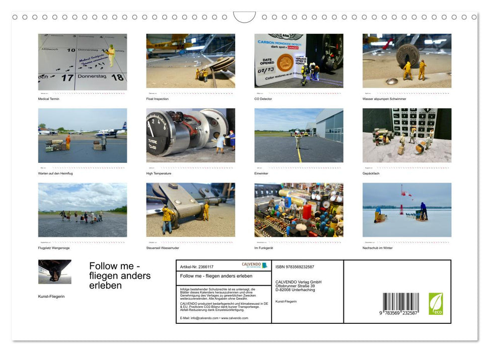 Follow me - fliegen anders erleben (CALVENDO Wandkalender 2027)
