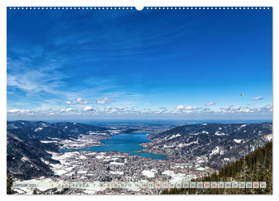 Malerischer Tegernsee (CALVENDO Wandkalender 2027)