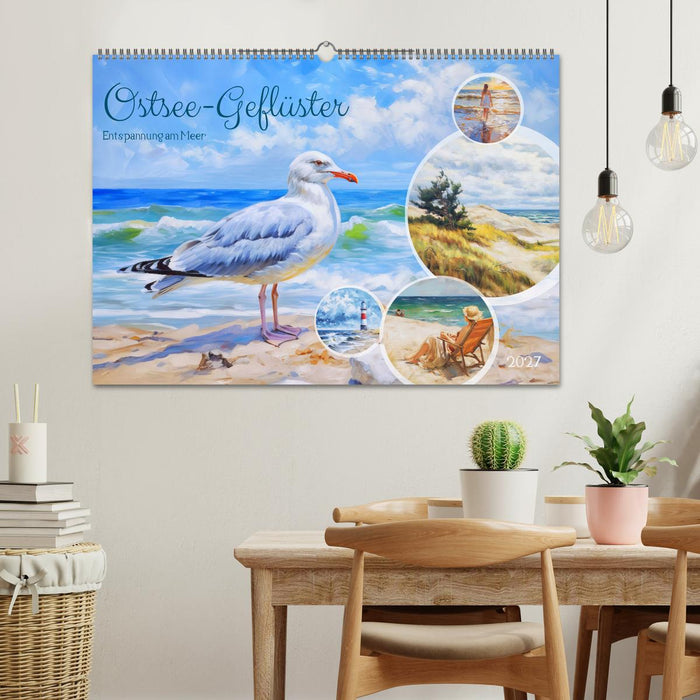 Ostsee-Geflüster - Entspannung am Meer (CALVENDO Wandkalender 2027)